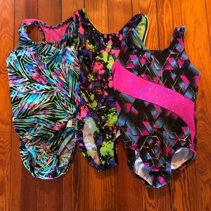Gymnastics/dance leotards